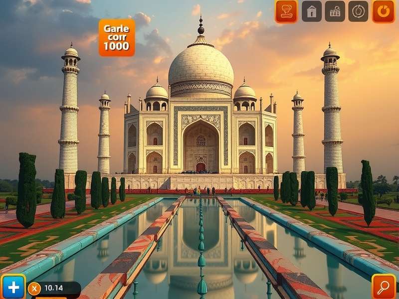 Taj Mahal Mahjong Deluxe special festival event gameplay